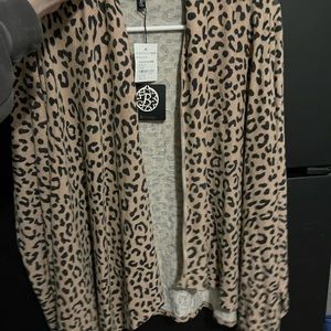 NEW WITH TAGS leopard sweater